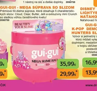 Gui-Gui Mega súprava so slizom