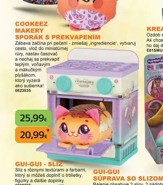 Cookeez Makery Sporák s prekvapením