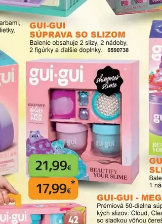 Gui-Gui Súprava so slizom