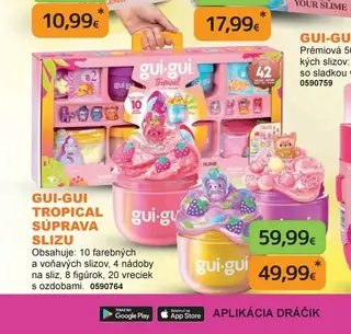 Gui-Gui Tropical súprava slizu