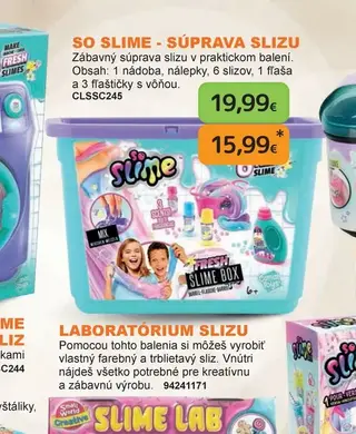 So Slime - Súprava slizu