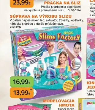 Súprava na výrobu slizu