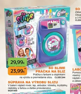 So Slime Práčka na sliz
