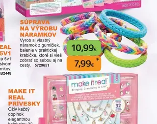 Súprava na výrobu náramkov