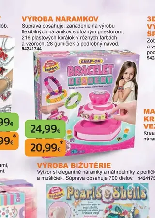 Výroba náramkov