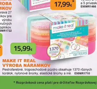 Make it Real Výroba náramkov