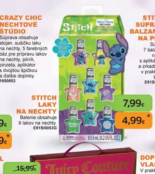Stitch laky na nechty