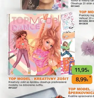TOP MODEL Kreatívny zošit