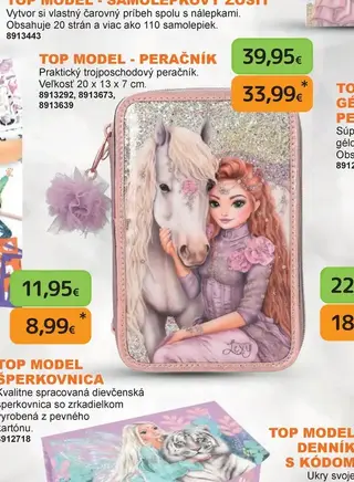 TOP MODEL Peračník