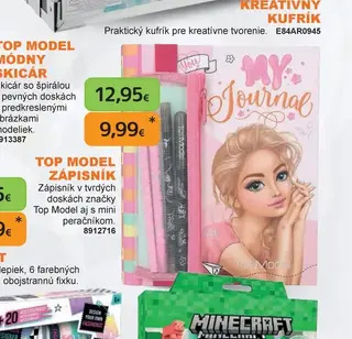 Top Model Zápisník