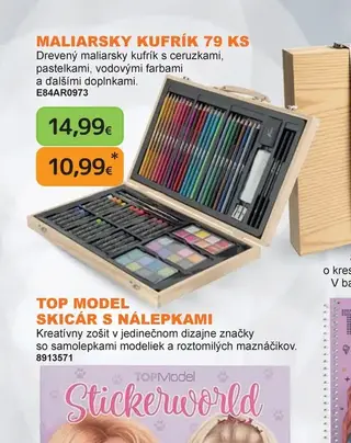 Maliarsky kufrík 79 ks