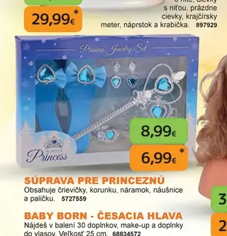 Súprava pre princeznú