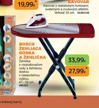 Bosch žehliaca doska a žehlička