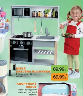 Miele drevená kuchynka