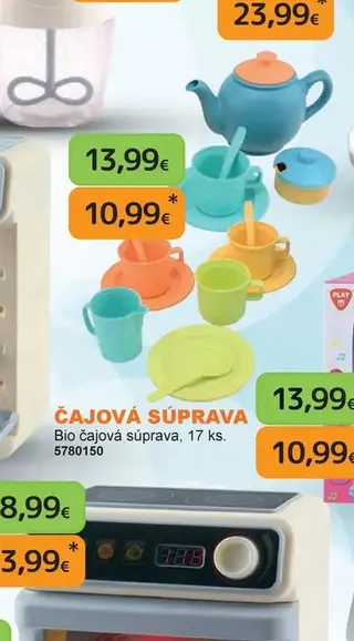 Čajová súprava Bio 17 ks