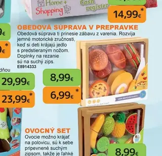 Obedová súprava v prepravke