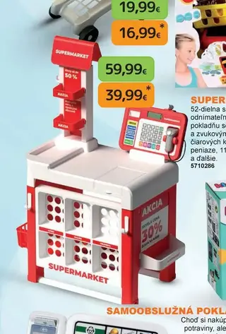 Supermarket 52-dielna súprava