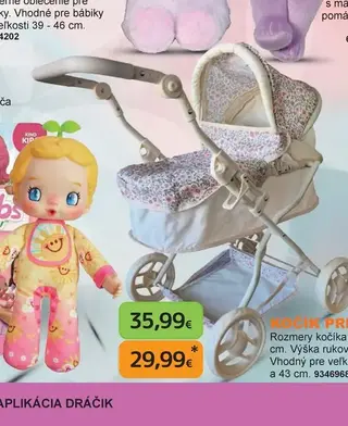 Kočík pre bábiku
