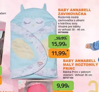 Baby Annabell Zavinovačka