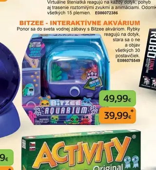Bitzee - interaktívne akvárium
