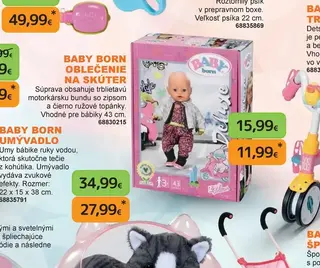 Baby Born Oblečenie na skúter