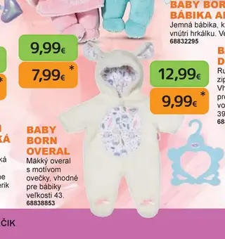 Baby Born Overal