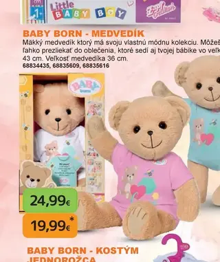 Baby Born - Medvedík