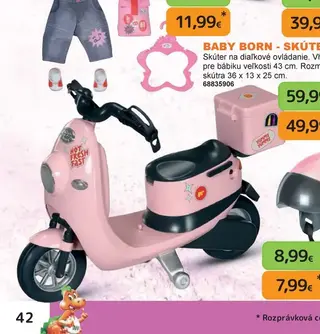 Baby Born Skúter
