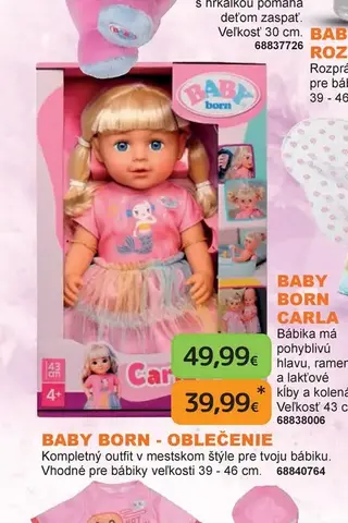 Baby Born Carla