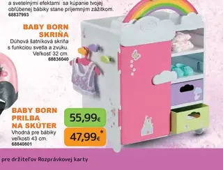 Baby Born Skriňa