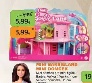 Mini Barbieland Mini domček