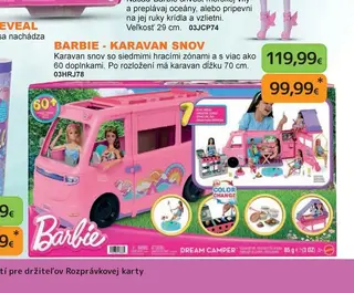 Barbie Karavan snov
