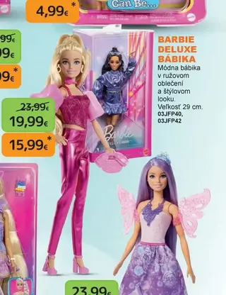 Barbie Deluxe bábika