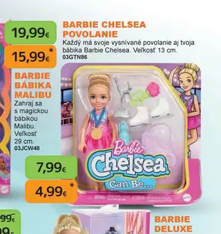 Barbie Chelsea Povolanie