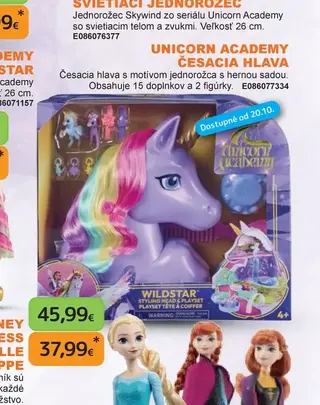 Unicorn Academy Česacia hlava