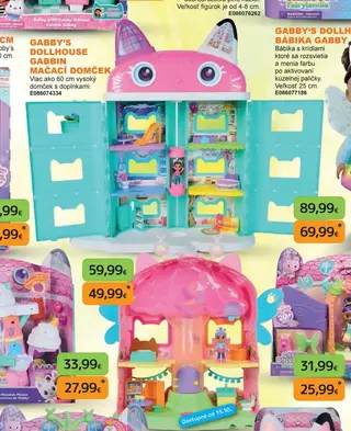 Gabby's Dollhouse Gabbin mačací domček