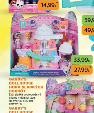 Gabby's Dollhouse Hora sladkých dobrôt