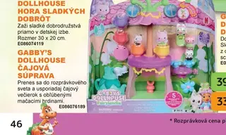 Gabby's Dollhouse Čajová súprava