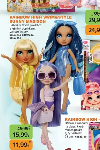 Rainbow High Swim&Style Sunny Madison