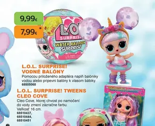 L.O.L. Surprise! Vodné balóny