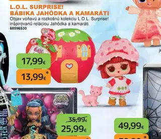 L.O.L. Surprise! Bábika Jahôdka a kamaráti