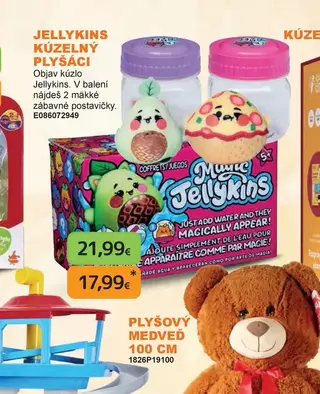 Jellykins kúzelný plyšáci