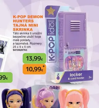 K-POP Demon Hunters Tajná mini skrinka