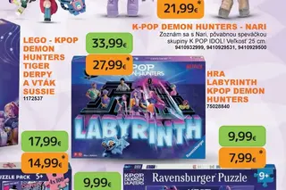 Hra Labyrinth KPOP Demon Hunters