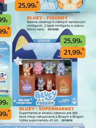 Bluey Figúrky