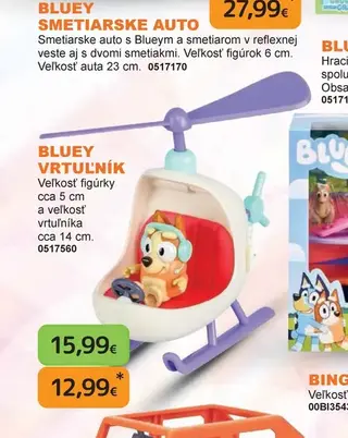 Bluey Vrtuľník