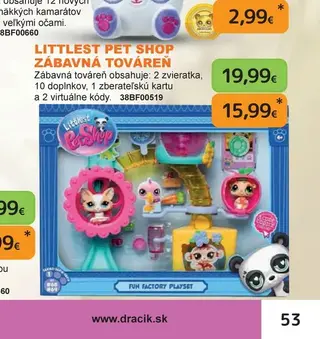 Littlest Pet Shop Zábavná továreň