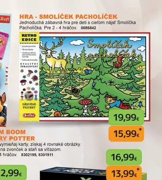Hra Smolíček Pacholíček