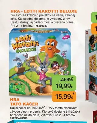 Hra Lotti Karotti Deluxe