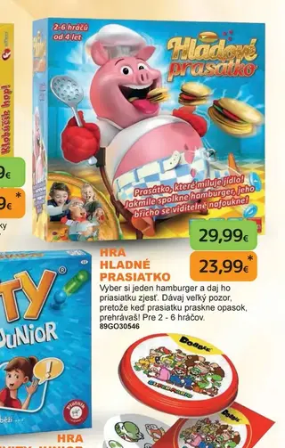 Hra Hladné prasiatko